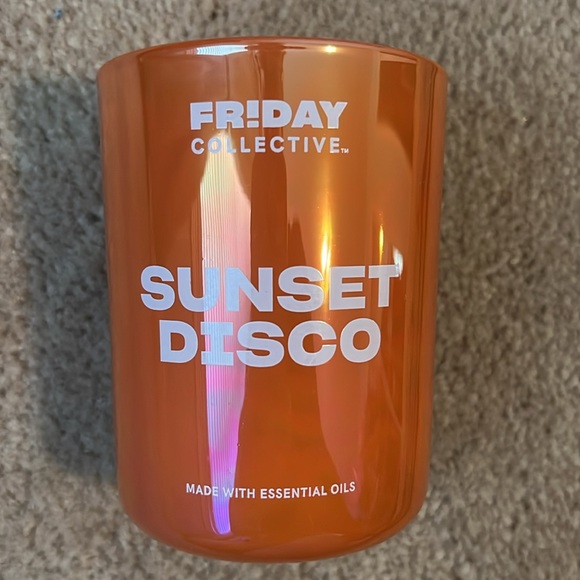 Yankee Candle Friday Collective Sunset Disco Single Wick Scented Candle - Picture 4 of 6